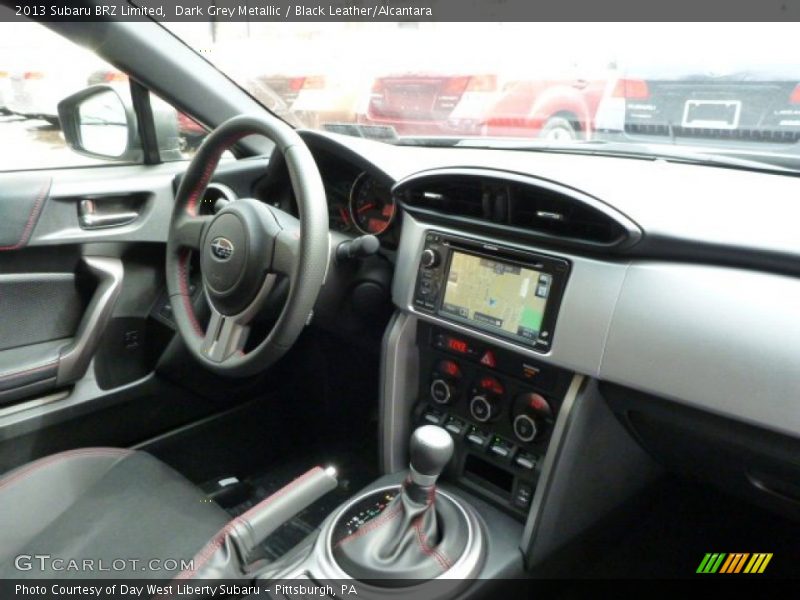Dark Grey Metallic / Black Leather/Alcantara 2013 Subaru BRZ Limited