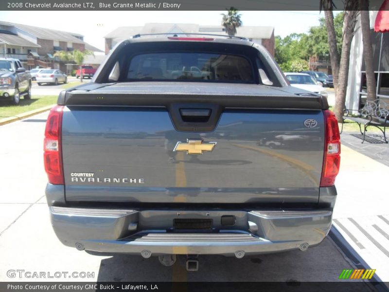 Blue Granite Metallic / Ebony 2008 Chevrolet Avalanche LTZ