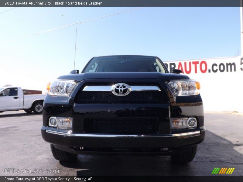 Black / Sand Beige Leather 2013 Toyota 4Runner SR5
