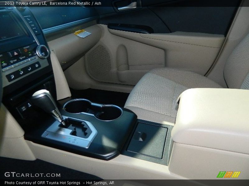 Barcelona Red Metallic / Ash 2013 Toyota Camry LE