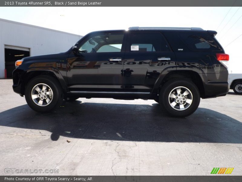 Black / Sand Beige Leather 2013 Toyota 4Runner SR5