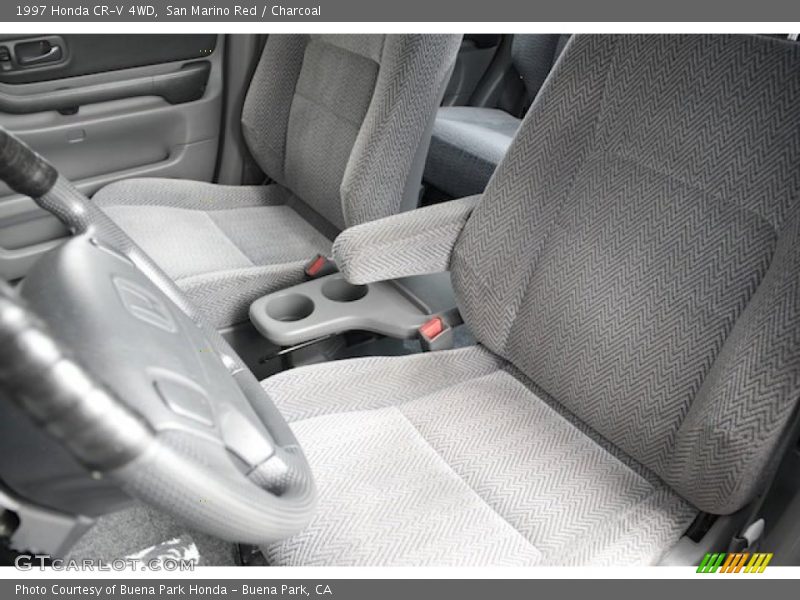 San Marino Red / Charcoal 1997 Honda CR-V 4WD