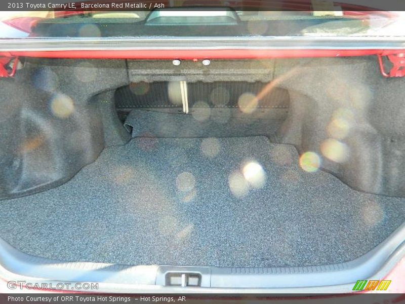 Barcelona Red Metallic / Ash 2013 Toyota Camry LE