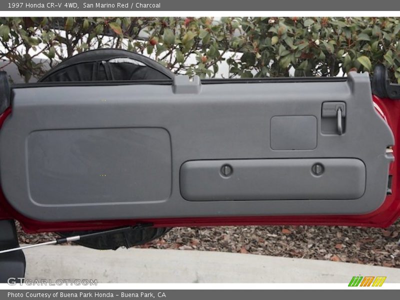 San Marino Red / Charcoal 1997 Honda CR-V 4WD