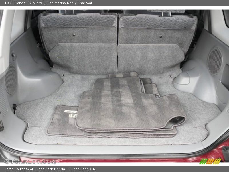 San Marino Red / Charcoal 1997 Honda CR-V 4WD