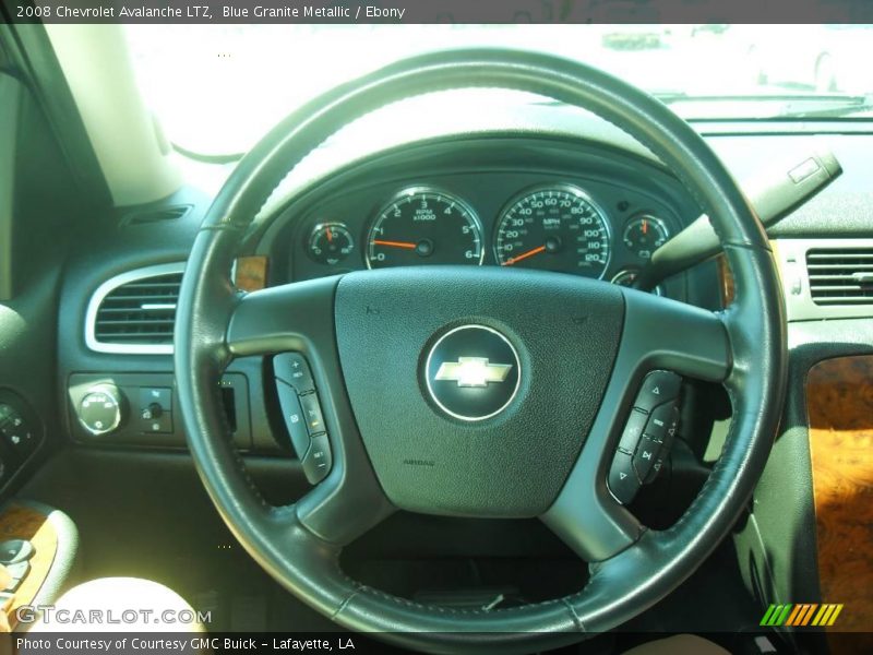 Blue Granite Metallic / Ebony 2008 Chevrolet Avalanche LTZ