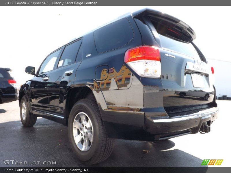 Black / Sand Beige Leather 2013 Toyota 4Runner SR5