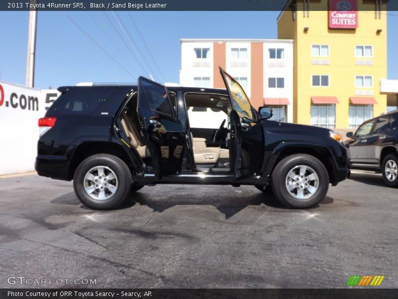 Black / Sand Beige Leather 2013 Toyota 4Runner SR5