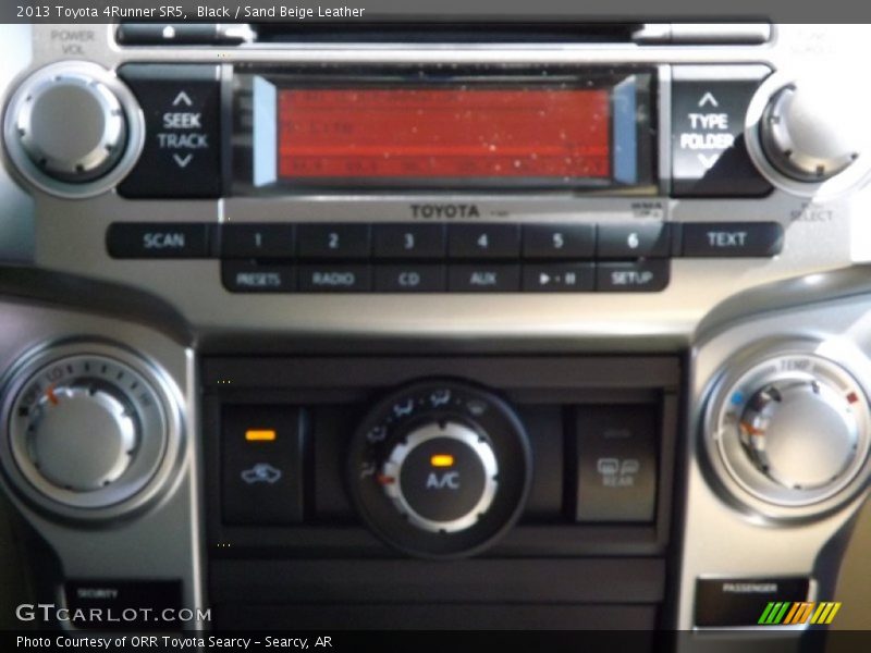 Black / Sand Beige Leather 2013 Toyota 4Runner SR5