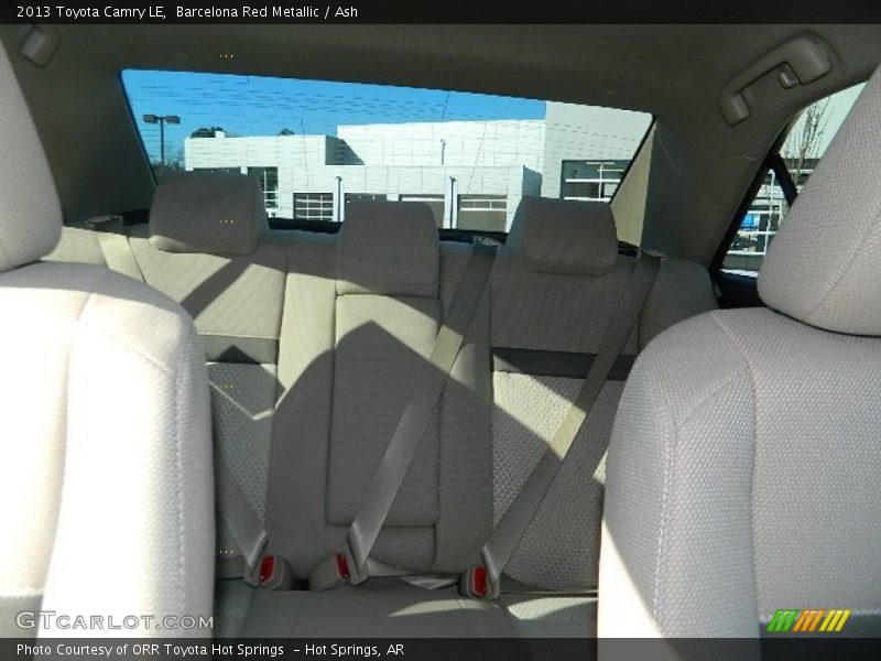 Barcelona Red Metallic / Ash 2013 Toyota Camry LE