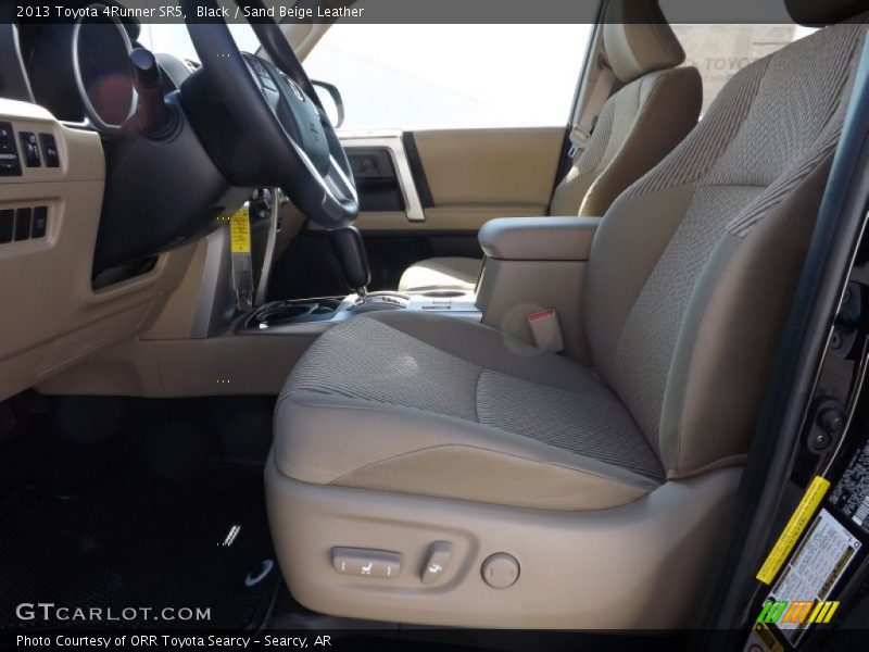 Black / Sand Beige Leather 2013 Toyota 4Runner SR5