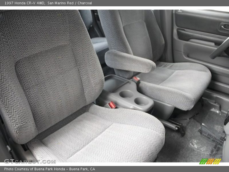 San Marino Red / Charcoal 1997 Honda CR-V 4WD