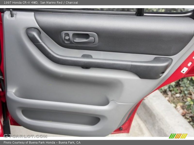 San Marino Red / Charcoal 1997 Honda CR-V 4WD