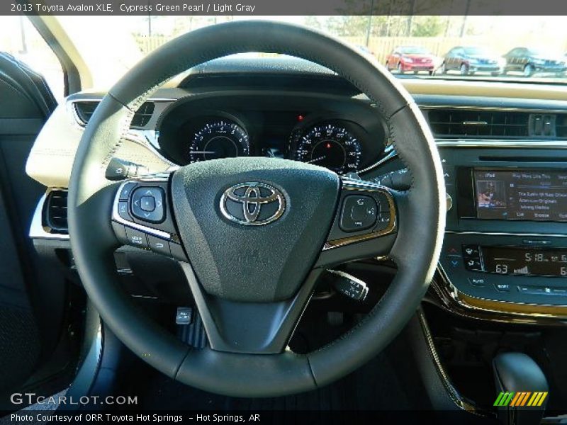 Cypress Green Pearl / Light Gray 2013 Toyota Avalon XLE