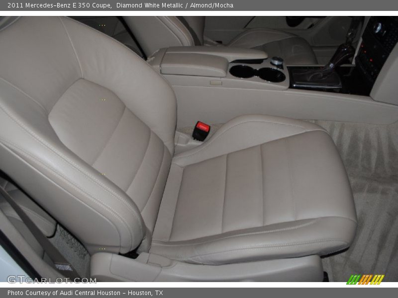 Diamond White Metallic / Almond/Mocha 2011 Mercedes-Benz E 350 Coupe