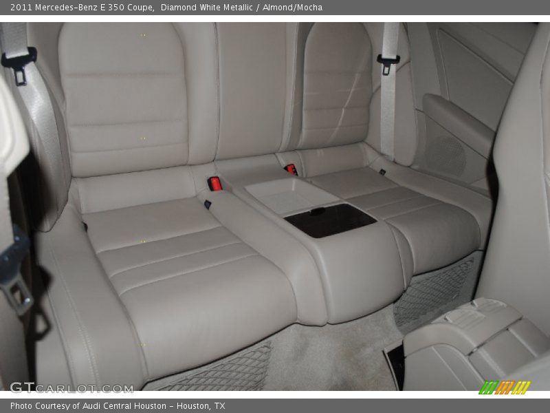 Diamond White Metallic / Almond/Mocha 2011 Mercedes-Benz E 350 Coupe