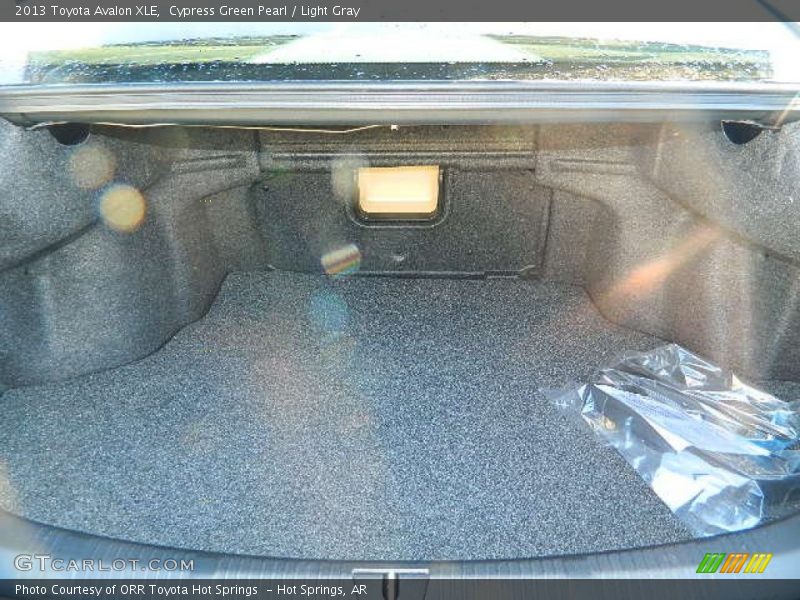 Cypress Green Pearl / Light Gray 2013 Toyota Avalon XLE