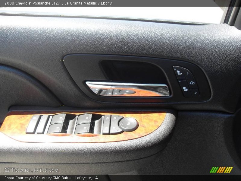Blue Granite Metallic / Ebony 2008 Chevrolet Avalanche LTZ