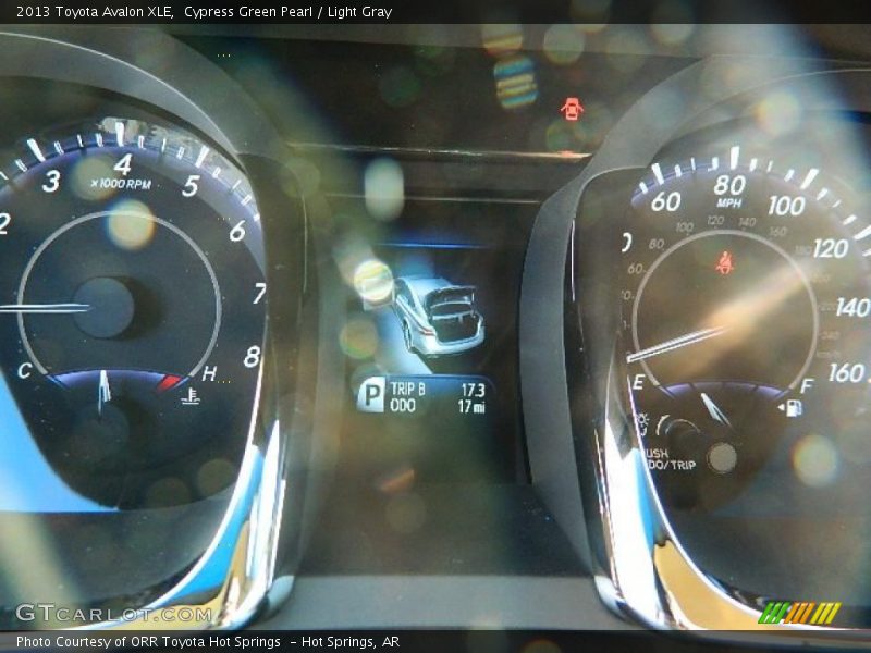 Cypress Green Pearl / Light Gray 2013 Toyota Avalon XLE