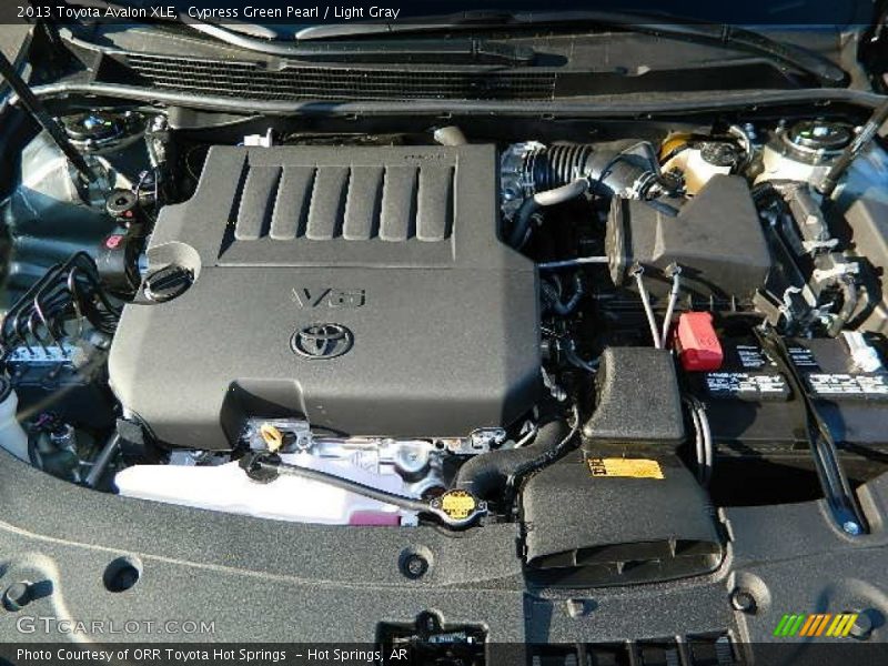 Cypress Green Pearl / Light Gray 2013 Toyota Avalon XLE
