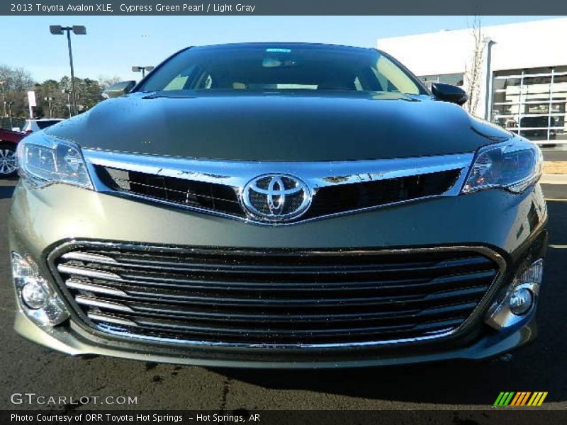 Cypress Green Pearl / Light Gray 2013 Toyota Avalon XLE