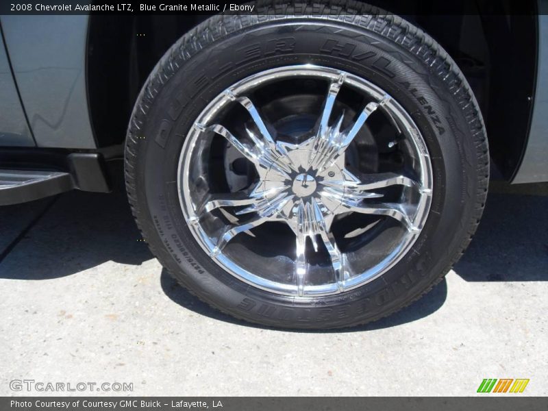 Blue Granite Metallic / Ebony 2008 Chevrolet Avalanche LTZ