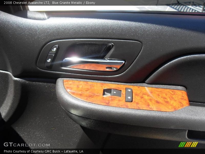 Blue Granite Metallic / Ebony 2008 Chevrolet Avalanche LTZ