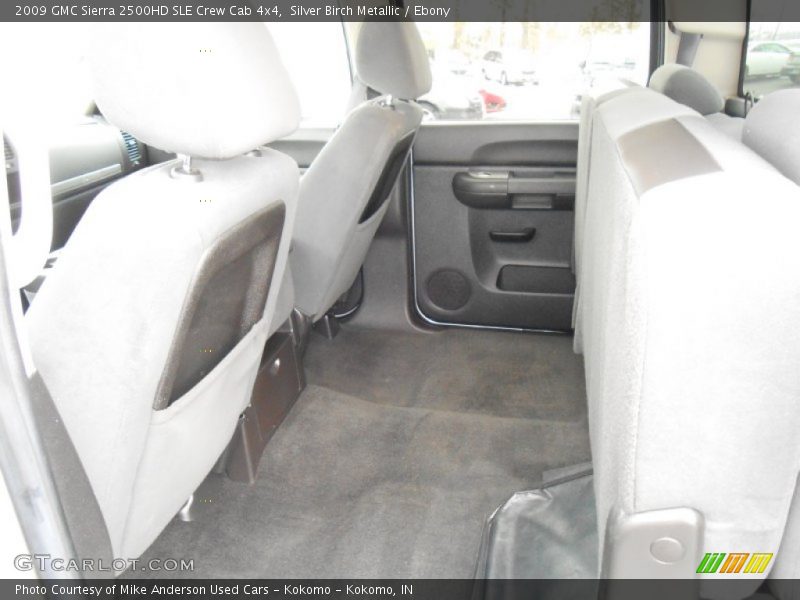 Silver Birch Metallic / Ebony 2009 GMC Sierra 2500HD SLE Crew Cab 4x4