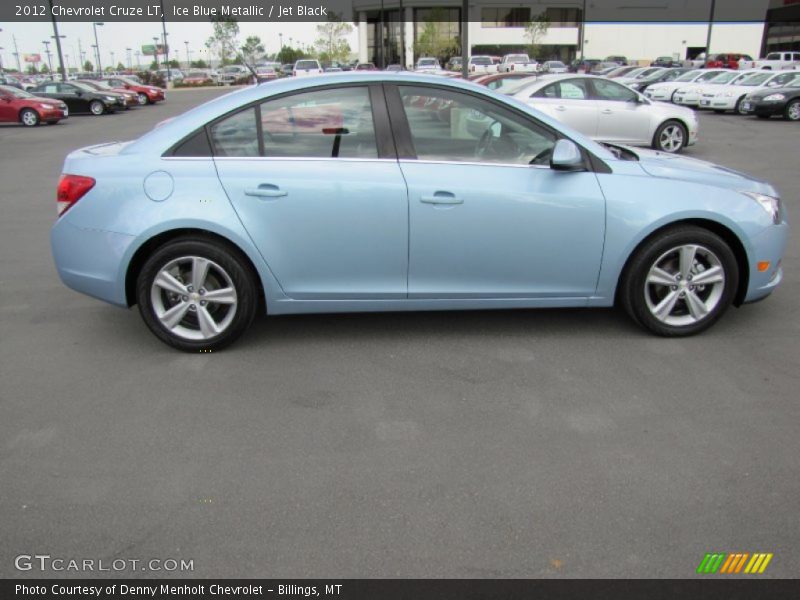 Ice Blue Metallic / Jet Black 2012 Chevrolet Cruze LT