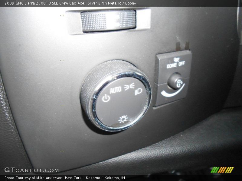 Silver Birch Metallic / Ebony 2009 GMC Sierra 2500HD SLE Crew Cab 4x4