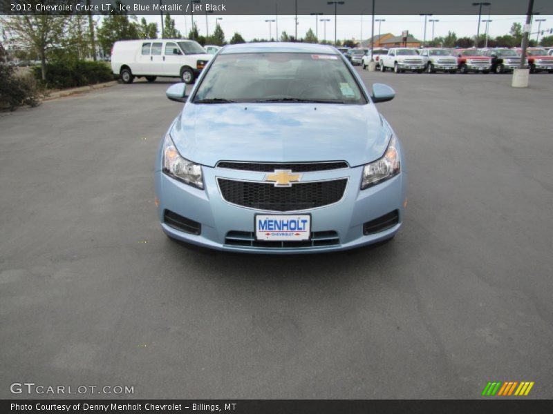 Ice Blue Metallic / Jet Black 2012 Chevrolet Cruze LT