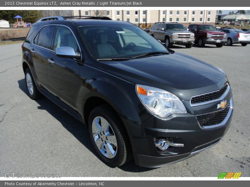 Ashen Gray Metallic / Light Titanium/Jet Black 2013 Chevrolet Equinox LTZ