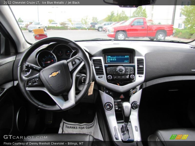 Ice Blue Metallic / Jet Black 2012 Chevrolet Cruze LT