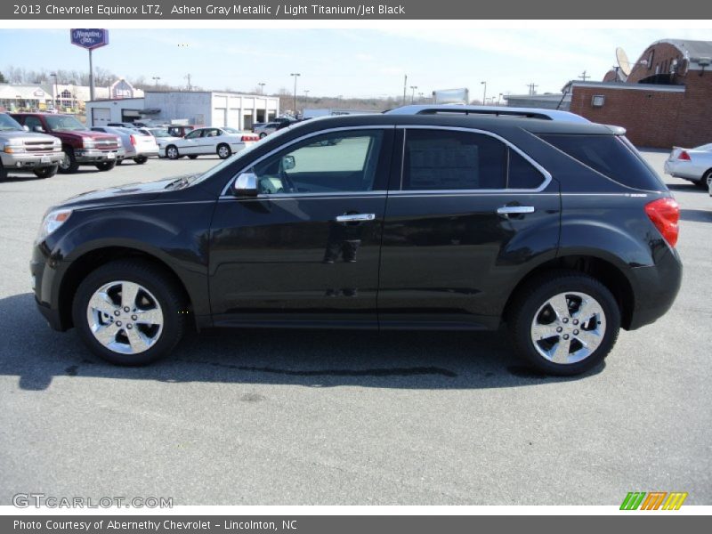 Ashen Gray Metallic / Light Titanium/Jet Black 2013 Chevrolet Equinox LTZ
