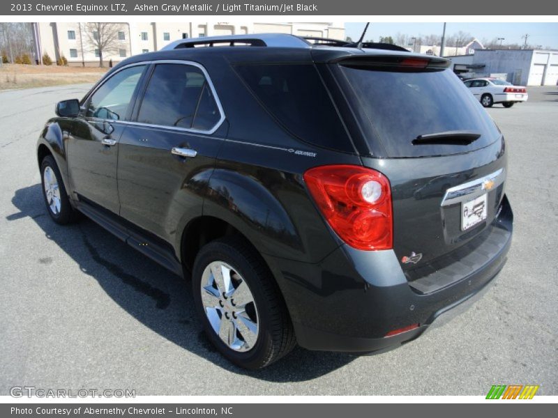 Ashen Gray Metallic / Light Titanium/Jet Black 2013 Chevrolet Equinox LTZ