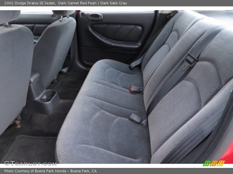 Rear Seat of 2002 Stratus SE Sedan