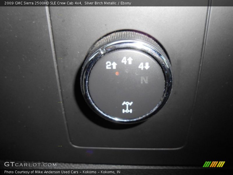 Silver Birch Metallic / Ebony 2009 GMC Sierra 2500HD SLE Crew Cab 4x4