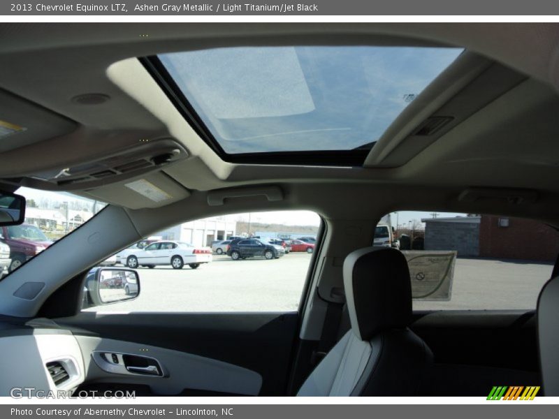 Ashen Gray Metallic / Light Titanium/Jet Black 2013 Chevrolet Equinox LTZ