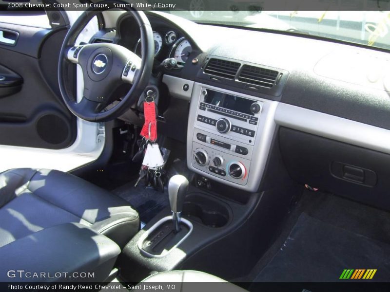 Summit White / Ebony 2008 Chevrolet Cobalt Sport Coupe