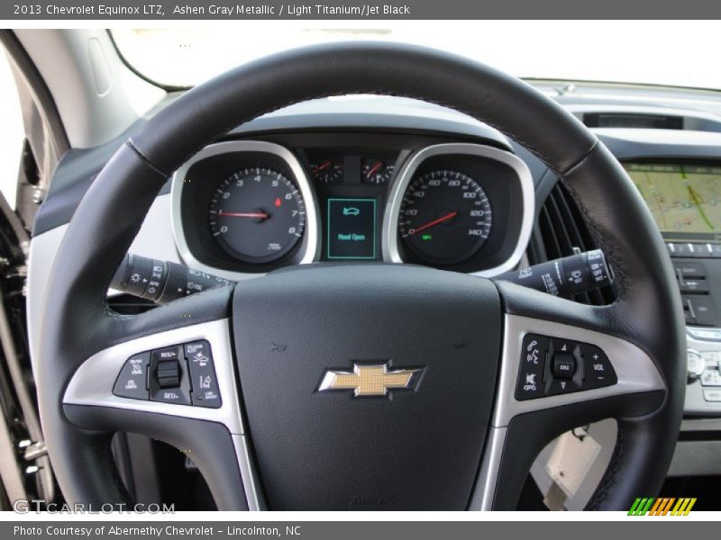 Ashen Gray Metallic / Light Titanium/Jet Black 2013 Chevrolet Equinox LTZ