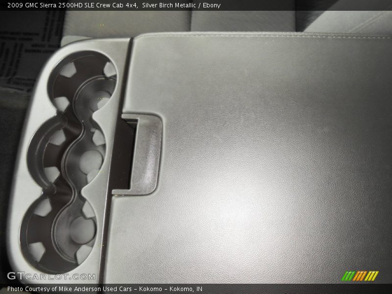 Silver Birch Metallic / Ebony 2009 GMC Sierra 2500HD SLE Crew Cab 4x4