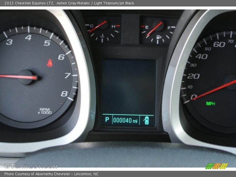 Ashen Gray Metallic / Light Titanium/Jet Black 2013 Chevrolet Equinox LTZ