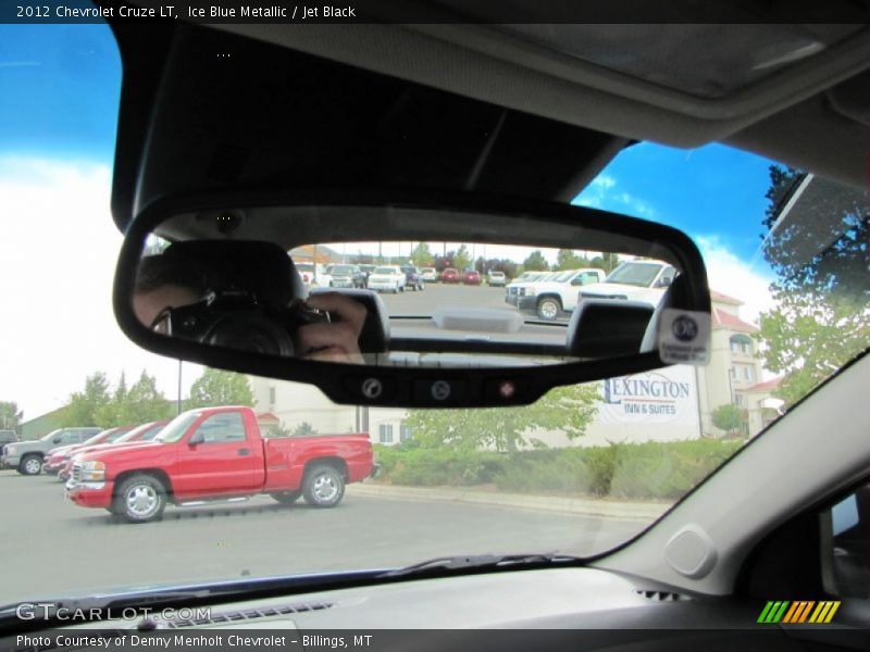 Ice Blue Metallic / Jet Black 2012 Chevrolet Cruze LT