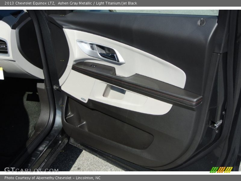 Ashen Gray Metallic / Light Titanium/Jet Black 2013 Chevrolet Equinox LTZ