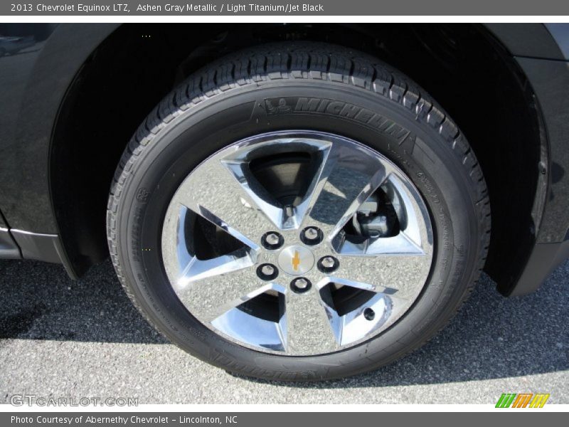 Ashen Gray Metallic / Light Titanium/Jet Black 2013 Chevrolet Equinox LTZ