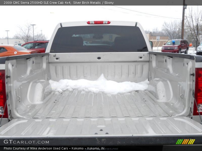 Silver Birch Metallic / Ebony 2009 GMC Sierra 2500HD SLE Crew Cab 4x4