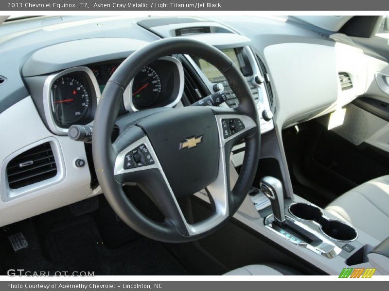 Ashen Gray Metallic / Light Titanium/Jet Black 2013 Chevrolet Equinox LTZ