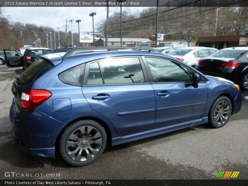 Marine Blue Pearl / Black 2013 Subaru Impreza 2.0i Sport Limited 5 Door