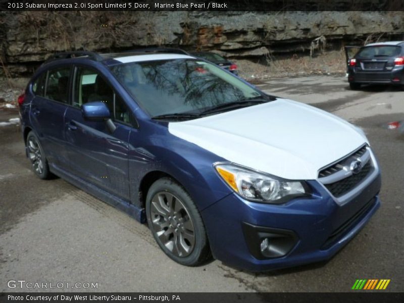 Front 3/4 View of 2013 Impreza 2.0i Sport Limited 5 Door
