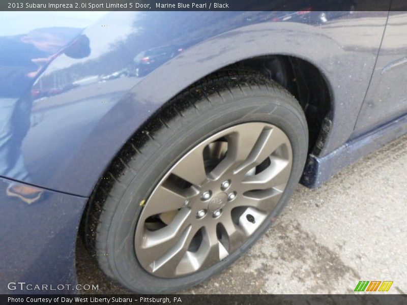 Marine Blue Pearl / Black 2013 Subaru Impreza 2.0i Sport Limited 5 Door